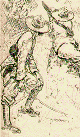 Illustration from Marines Signalling Under Fire