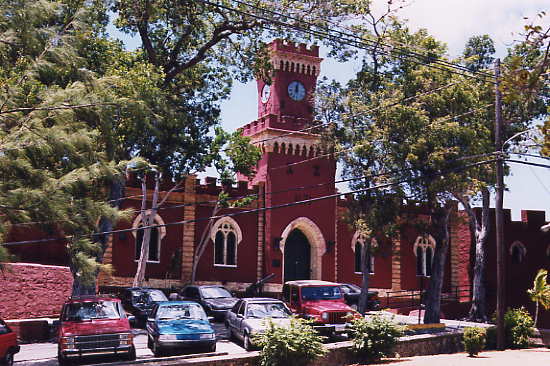 Fort Christian (1671), i Charlotte Amalie, St. Thomas.